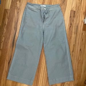Madewell Emmet Wide Leg Crop